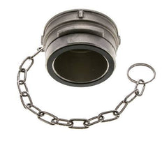 Guillemin DN 50 Tapa de acoplamiento de acero inoxidable con cerradura