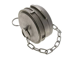 Guillemin DN 65 Tapa de acoplamiento de acero inoxidable con cerradura