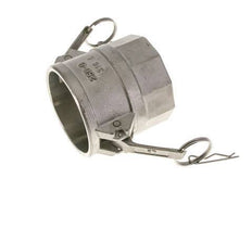 Acoplamiento de acero inoxidable Camlock DN 60 (2 1/2'') Rosca NPT hembra de 2 1/2'' Tipo D MIL-C-27487