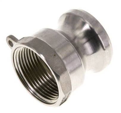 Acoplamiento de acero inoxidable Camlock DN 140 (6'') Rosca NPT hembra de 6'' Tipo A MIL-C-27487