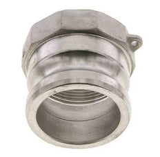 Acoplamiento de acero inoxidable Camlock DN 60 (2 1/2'') Rosca NPT hembra de 2 1/2'' Tipo A MIL-C-27487