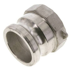 Acoplamiento de acero inoxidable Camlock DN 60 (2 1/2'') Rosca NPT hembra de 2 1/2'' Tipo A MIL-C-27487