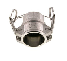 Acoplamiento de acero inoxidable Camlock DN 32 (1 1/4'') 1 1/4'' Hembra NPT Tipo D MIL-C-27487