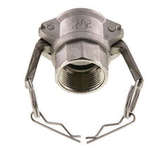 Acoplamiento de acero inoxidable Camlock DN 32 (1 1/4'') 1 1/4'' Hembra NPT Tipo D MIL-C-27487