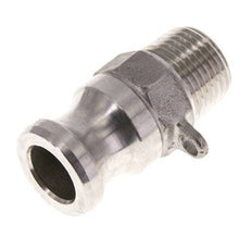 Acoplamiento de acero inoxidable Camlock DN 15 (1/2'') Rosca NPT macho de 1/2'' Tipo F MIL-C-27487