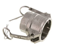 Acoplamiento de acero inoxidable Camlock DN 40 (1 1/2'') Rosca NPT hembra de 1 1/2'' Tipo D MIL-C-27487