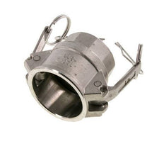 Acoplamiento de acero inoxidable Camlock DN 40 (1 1/2'') Rosca NPT hembra de 1 1/2'' Tipo D MIL-C-27487