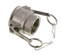Acoplamiento de acero inoxidable Camlock DN 40 (1 1/2'') Rosca NPT hembra de 1 1/2'' Tipo D MIL-C-27487