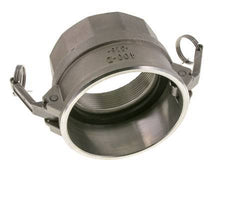Acoplamiento de acero inoxidable Camlock DN 90 (4'') Rosca NPT hembra de 4'' Tipo D MIL-C-27487