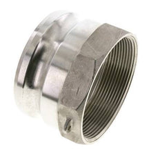 Acoplamiento de acero inoxidable Camlock DN 90 (4'') Rosca NPT hembra de 4'' Tipo A MIL-C-27487