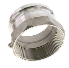 Acoplamiento de acero inoxidable Camlock DN 90 (4'') Rosca NPT hembra de 4'' Tipo A MIL-C-27487