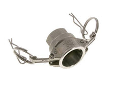 Acoplamiento de acero inoxidable Camlock DN 20 (3/4'') Rosca NPT hembra de 3/4'' Tipo D MIL-C-27487