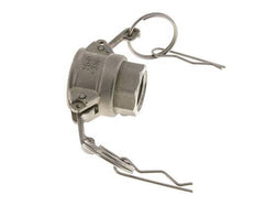 Acoplamiento de acero inoxidable Camlock DN 20 (3/4'') Rosca NPT hembra de 3/4'' Tipo D MIL-C-27487