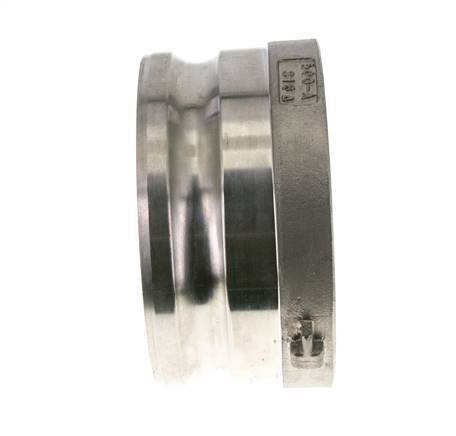 Acoplamiento de acero inoxidable Camlock DN 120 (5'') Rosca NPT hembra de 5'' Tipo A MIL-C-27487