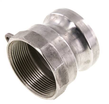 Acoplamiento de acero inoxidable Camlock DN 50 (2'') Rosca NPT hembra de 2'' Tipo A MIL-C-27487