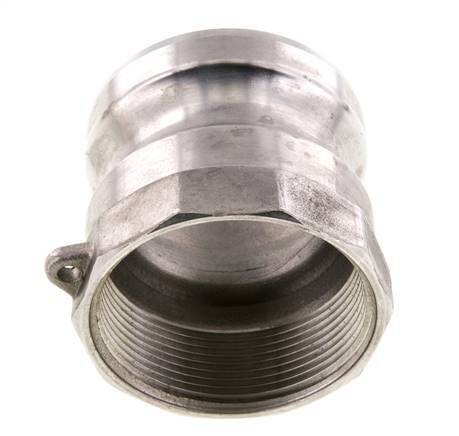 Acoplamiento de acero inoxidable Camlock DN 50 (2'') Rosca NPT hembra de 2'' Tipo A MIL-C-27487