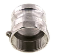 Acoplamiento de acero inoxidable Camlock DN 50 (2'') Rosca NPT hembra de 2'' Tipo A MIL-C-27487