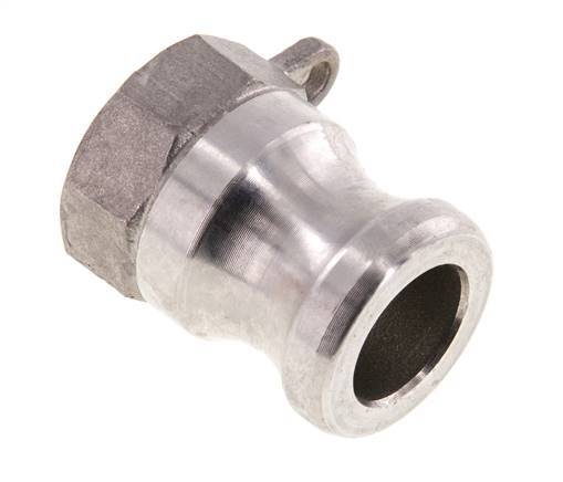 Acoplamiento de acero inoxidable Camlock DN 15 (1/2'') Rosca NPT hembra de 1/2'' Tipo A MIL-C-27487