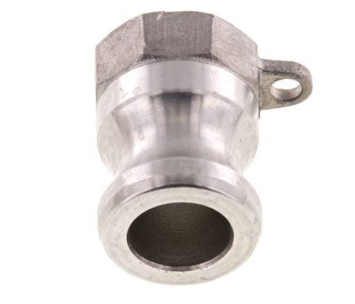 Acoplamiento de acero inoxidable Camlock DN 15 (1/2'') Rosca NPT hembra de 1/2'' Tipo A MIL-C-27487