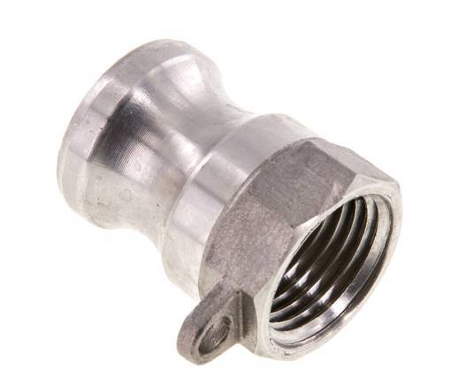 Acoplamiento de acero inoxidable Camlock DN 15 (1/2'') Rosca NPT hembra de 1/2'' Tipo A MIL-C-27487
