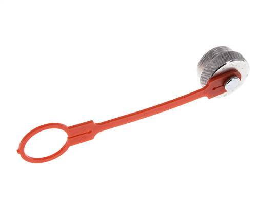 Tapa de protección contra el polvo de aluminio NPT 3/8" para el enchufe de acoplamiento