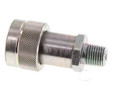 Acero DN 6.3 Acoplamiento hidráulico Enchufe 1/4 pulgada rosca NPT macho ISO 14540 D 15.9 mm