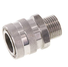 Acoplamiento de acero inoxidable DN 12 para pistola pulverizadora con rosca hembra de 1/2 pulgada