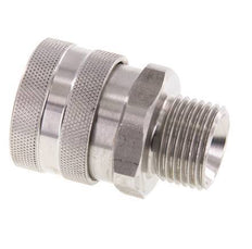 Acoplamiento de acero inoxidable DN 12 para pistola pulverizadora con rosca hembra de 1/2 pulgada