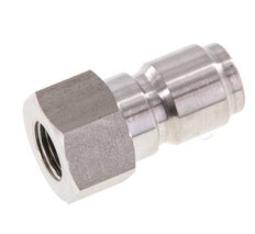 Acoplamiento de acero inoxidable DN 12 para el enchufe de la pistola pulverizadora G 1/4 pulgadas rosca macho