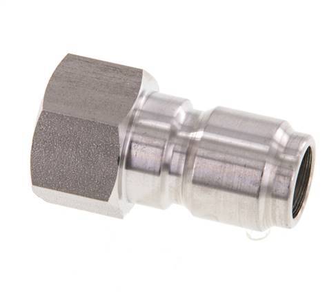 Acoplamiento de acero inoxidable DN 12 para el enchufe de la pistola pulverizadora G 1/4 pulgadas rosca macho