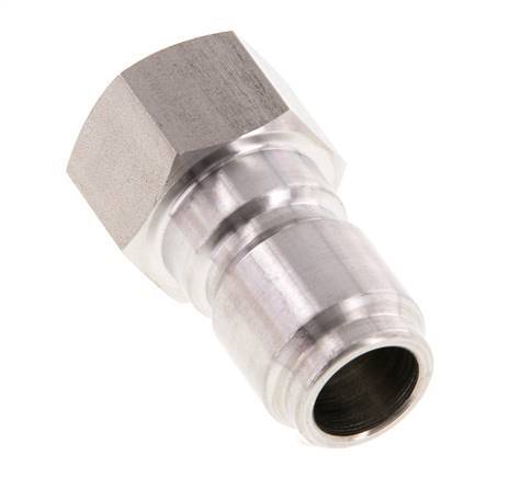 Acoplamiento de acero inoxidable DN 12 para el enchufe de la pistola pulverizadora G 1/4 pulgadas rosca macho