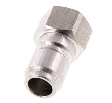 Acoplamiento de acero inoxidable DN 12 para el enchufe de la pistola pulverizadora G 1/4 pulgadas rosca macho