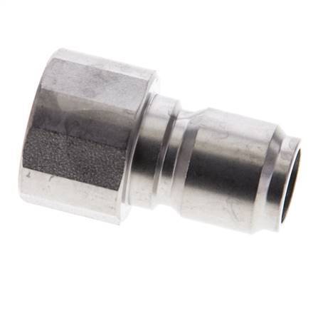 Acoplamiento de acero inoxidable DN 12 para el enchufe de la pistola pulverizadora G 3/8 pulgadas rosca macho