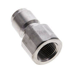 Acoplamiento de acero inoxidable DN 12 para el enchufe de la pistola pulverizadora G 3/8 pulgadas rosca macho