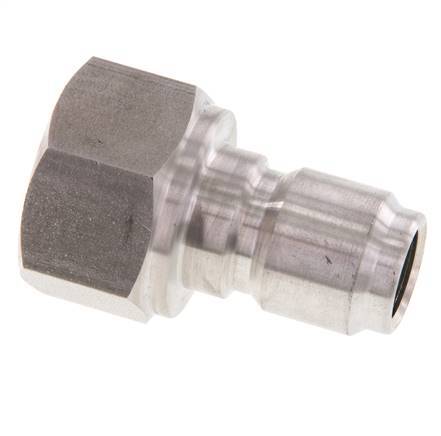Acoplamiento de acero inoxidable DN 12 para el enchufe de la pistola pulverizadora G 1/2 pulgadas rosca macho