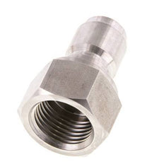Acoplamiento de acero inoxidable DN 12 para el enchufe de la pistola pulverizadora G 1/2 pulgadas rosca macho