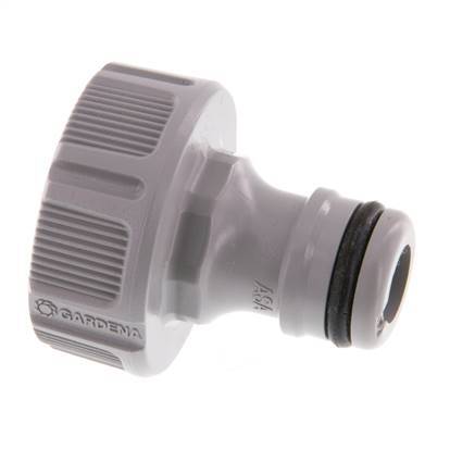 racor de plástico de 3/4'' para manguera de jardín hembra GARDENA
