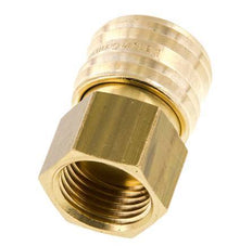 Acoplamiento de aire de latón DN 7.2 (Euro) Enchufe G 1/2 pulgada hembra FKM