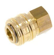 Acoplamiento de aire de latón DN 7.2 (Euro) Enchufe G 1/8 pulgadas Hembra FKM