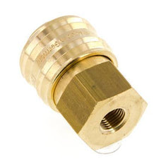 Acoplamiento de aire de latón DN 7.2 (Euro) Enchufe G 1/8 pulgadas Hembra FKM