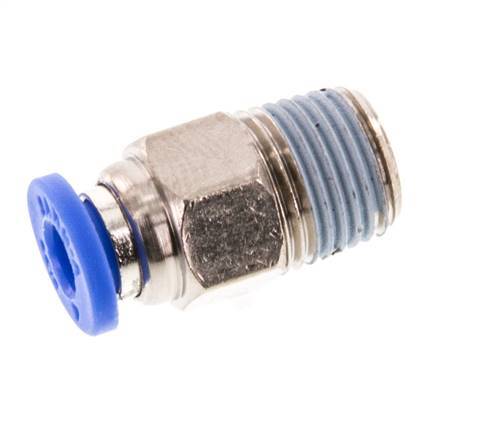 Racor de 4mm x R1/8'' con rosca macho Latón/PA 66 NBR [5 Piezas]
