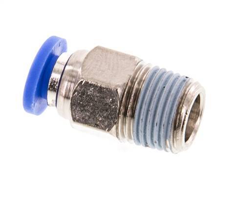 Racor de 4mm x R1/8'' con rosca macho Latón/PA 66 NBR [5 Piezas]