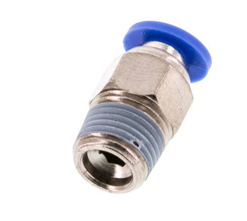 Racor de 4mm x R1/8'' con rosca macho Latón/PA 66 NBR [5 Piezas]