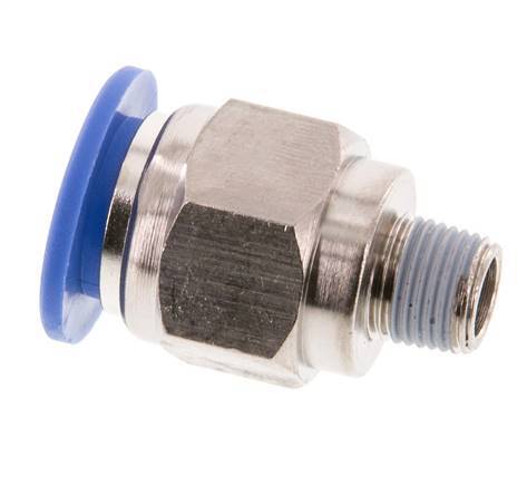 Racor de 12mm x R1/8'' con rosca macho latón/PA 66 NBR [2 piezas]