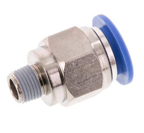Racor de 12mm x R1/8'' con rosca macho latón/PA 66 NBR [2 piezas]
