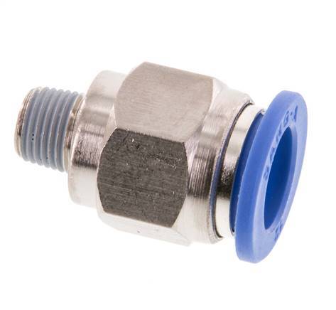 Racor de 12mm x R1/8'' con rosca macho latón/PA 66 NBR [2 piezas]