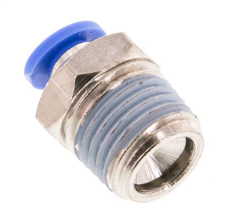 Racor de 4mm x R1/4'' con rosca macho latón/PA 66 NBR [5 piezas]