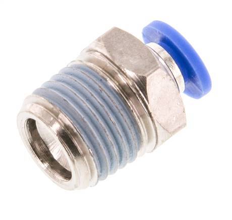Racor de 4mm x R1/4'' con rosca macho latón/PA 66 NBR [5 piezas]