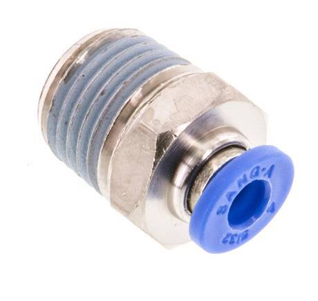 Racor de 4mm x R1/4'' con rosca macho latón/PA 66 NBR [5 piezas]