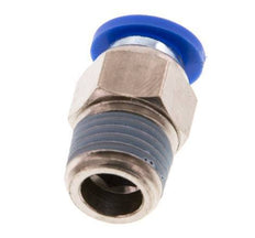 Racor de 8mm x R1/4'' con rosca macho Latón/PA 66 NBR [5 Piezas]